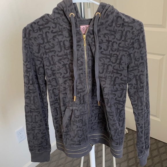 Juicy Couture Tops - Medium Juicy Couture Velour Jacket